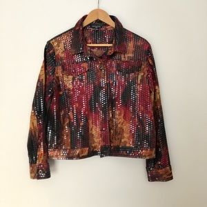 Vintage sequin coat